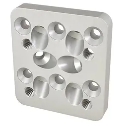 PITZL ISO-CONNECT System für Fassadenanschluss 90x100x15 mm für Dämmung 200