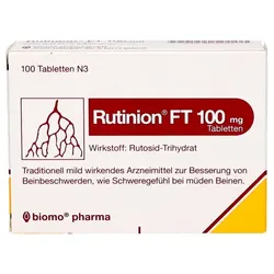 RUTINION FT 100 mg Tabletten 100 St