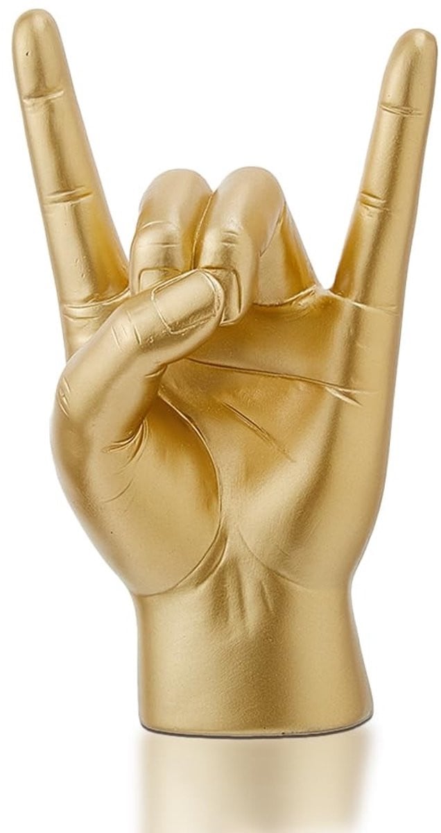 Solidchoice - Gouden Hand Sculptuur voor Decoratie