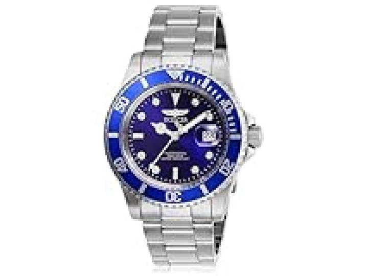Invicta Pro Diver Montre Homme mouvement à quartz en acier inoxydable - 40mm