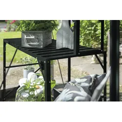 Halls Standalone - Tisch - 2 Sektionen - 121 x 52 cm, Schwarz