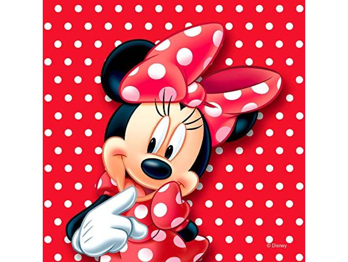 AG Design – Coussin avec Housse décorative Disney – Minnie Mouse Disney – CND 3126-40 x 40 cm\, 1 pièce