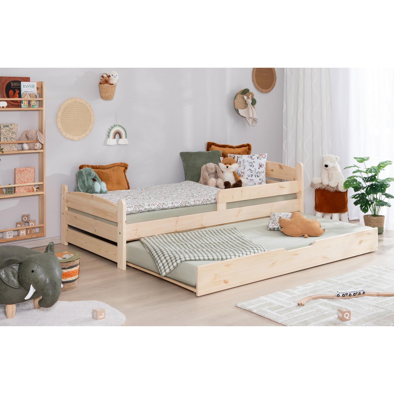 TiCAA Einzelbett „Mello“, Kinderbett, Jugendbett, Schlafzimmer, Kinderzimmer