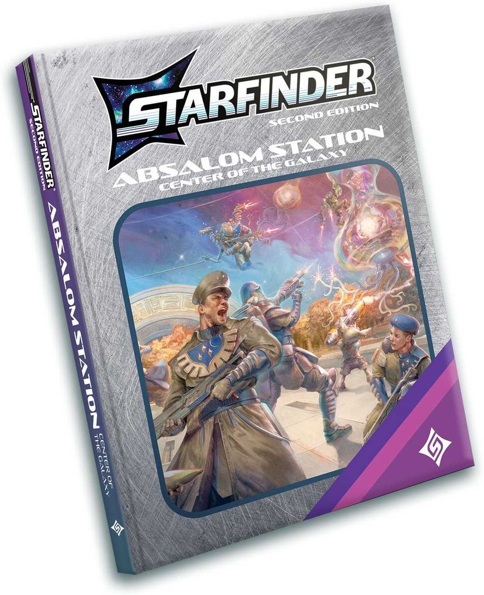 Starfinder Absalom Station: Center of the Galaxy – Retailer Edition, Science-Fiction Role-Playing Game Setting, Paizo Publishing