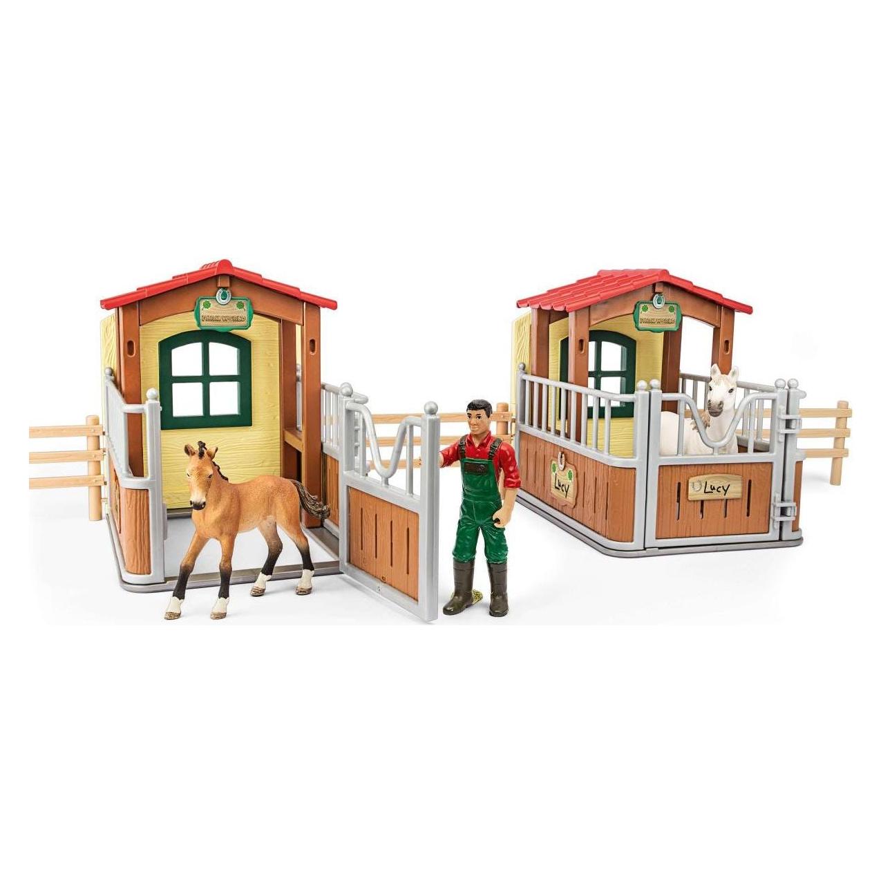 Schleich Besuch im Offenstall (72116)