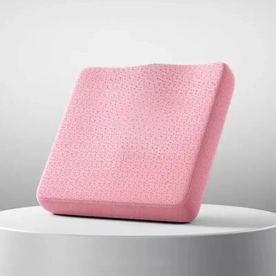 Inspired Finds Ergonomic Memory Foam Seat Cushion For Long Sitting Office Chair And Car pink