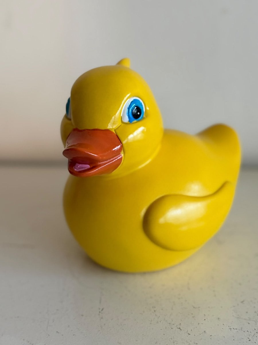 Goodyz Bad Eend Decoratie - Geel - Lengte: 16 cm