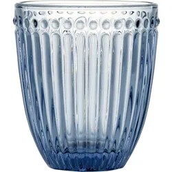 GreenGate Wasserglas Alice von GreenGate, 9,5 cm, Ø 8,5 cm, blau