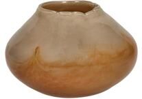 BIDK Home "Anima Vase/Hurricane Glass Sun Dia 8.03"""