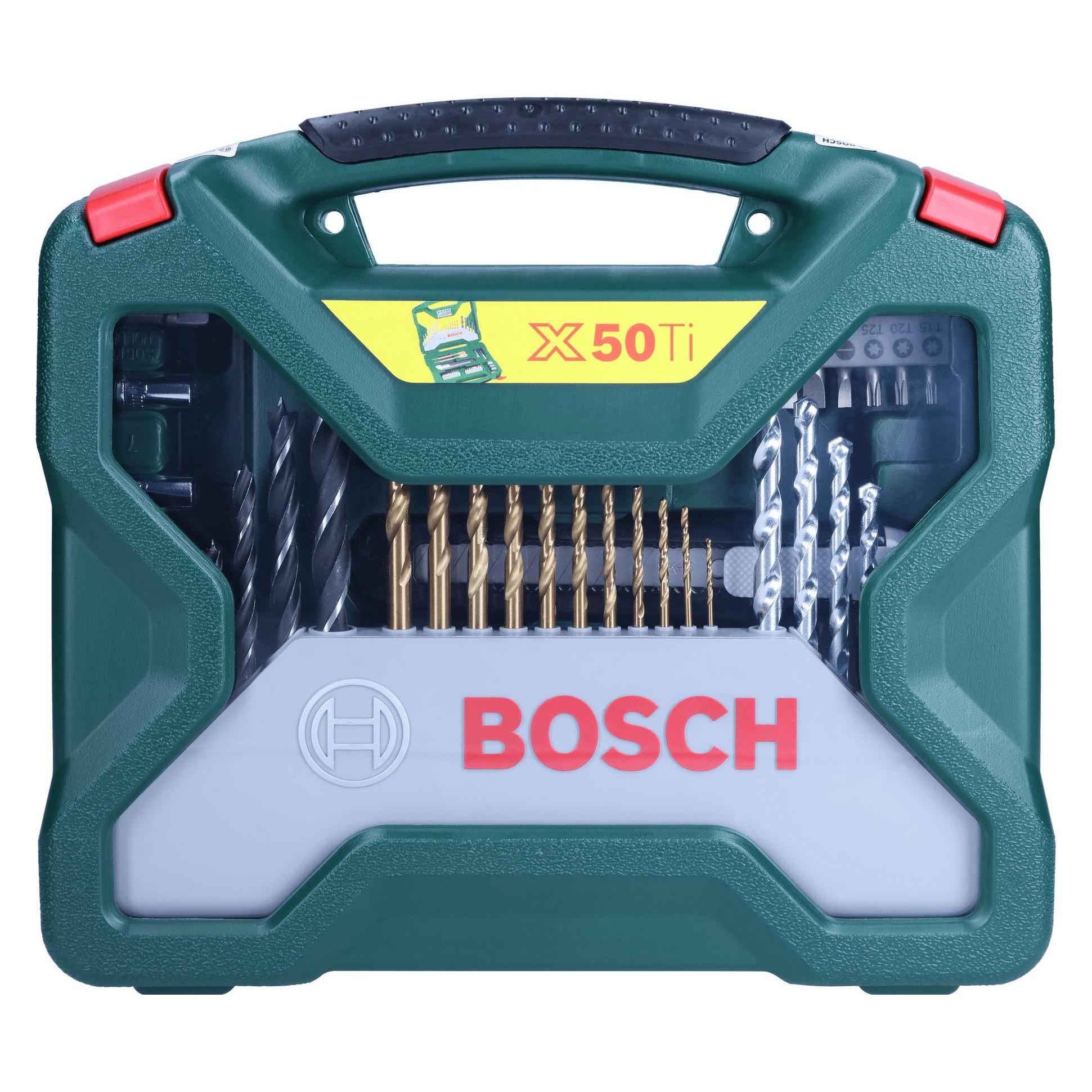 Bosch Zubehör X-Line-Titanium Bohrer- und Schrauber-Set, 50-teilig (2607019327)