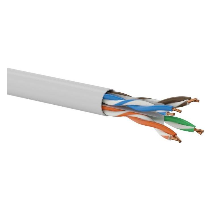 Q-Lantec Kabel sieciowy, Cat.6A, U/UTP, LSOH, szary, 500m (KIU6ALSOH500DQ) (KIU6ALSOH500DQ)