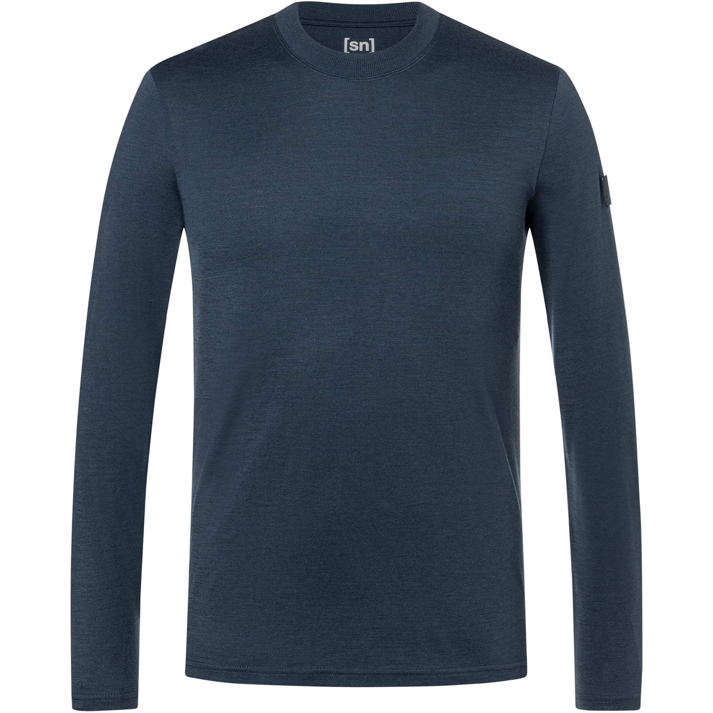 Super.Natural Casual Rib J Herren Longsleeves blau Größe L Trekking Hautfreundlich Merinowolle