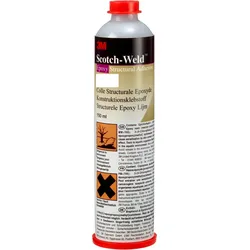 3M Scotch-Weld 2-Komponenten-Konstruktionsklebstoff auf Epoxidharzbasis 2216 B/A, Grau, 135 ml