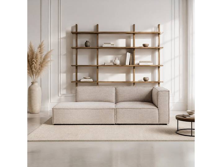Canapé design 4 places ouvert gauche - Isla