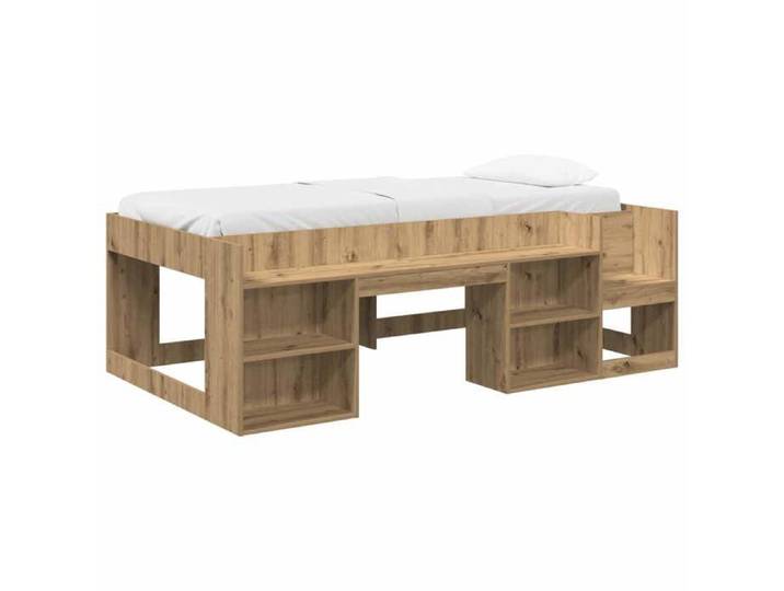 Elégance-Chic Cadre de lit pour enfants - avec rangement - Chêne artisanal_03923