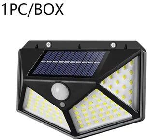 Uplift Picks 100 LED Solar Wall Light With Motion Sensor b black