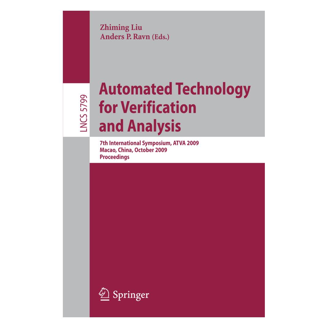 Springer Automated Technology for Verification and Analysis (Englisch, Softcover, Anders P. Ravn, Zhiming Liu) (55208237)