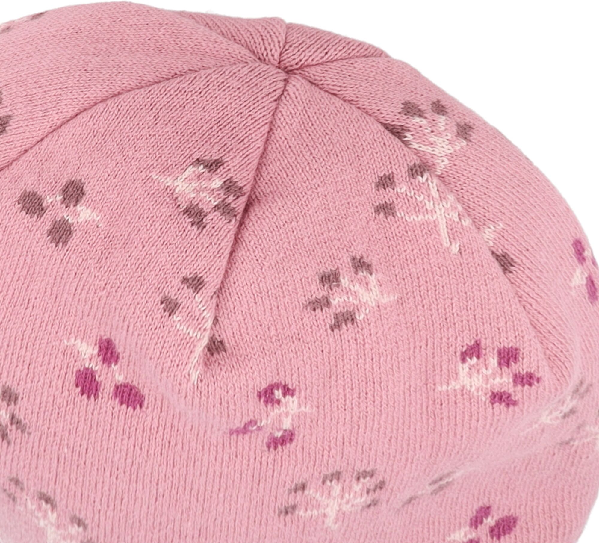 Strickmütze MAXIMO, Baby, Gr. 49/51, rosa (foxglove), Strick, Baumwollmischung, Mützen Strickmütze foxglove 49/51