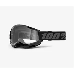 100%, Herren, Sportbrille, Sparta 2 (Anthracite, Black, Transparent, Transparent), Schwarz