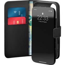 sbs mobile Flip Case Apple iPhone 16 Plus Schwarz Handy Flip Case, Standfunktion, mit Magnet-Modul PUIPC1667BOOKC8BLK