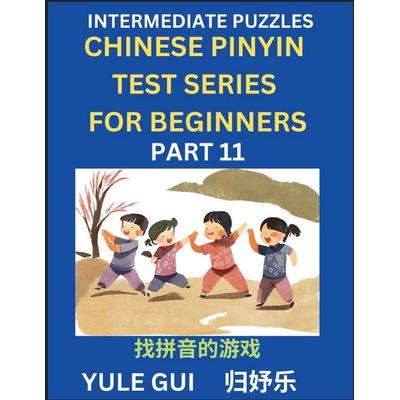 Intermediate Chinese Pinyin Test Series (Part 11) - Test Your Simplified Mandarin Chinese Character Reading Skills with Simple Puzzles, HSK All