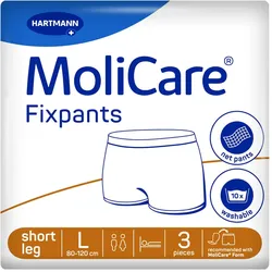 Molicare Fixpants Short leg Gr.L 3 St