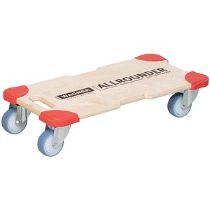 Wagner-System Möbelroller MM1335, TPE-Rollen, 590 x 290mm, mit 4 Protektoren, Tragkraft 400kg