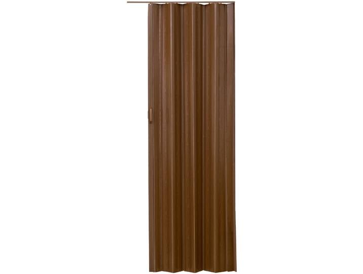 Porte accordéon - marron teck