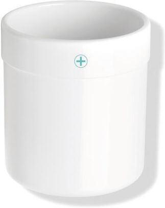 Hewi 477 active+ Becher 477.04D02098 Kunststoff signalweiß, antimikrobiell, flachbodig