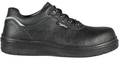Scarpe antinfortunistiche Petrol S2P HRO HI SRA pelle nera isolanti Personalizzate o neutre Cofra