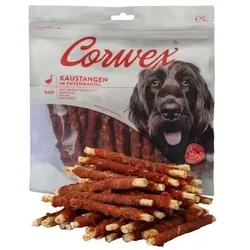 Corwex Kaustange im Entenmantel 500g Hundesnack