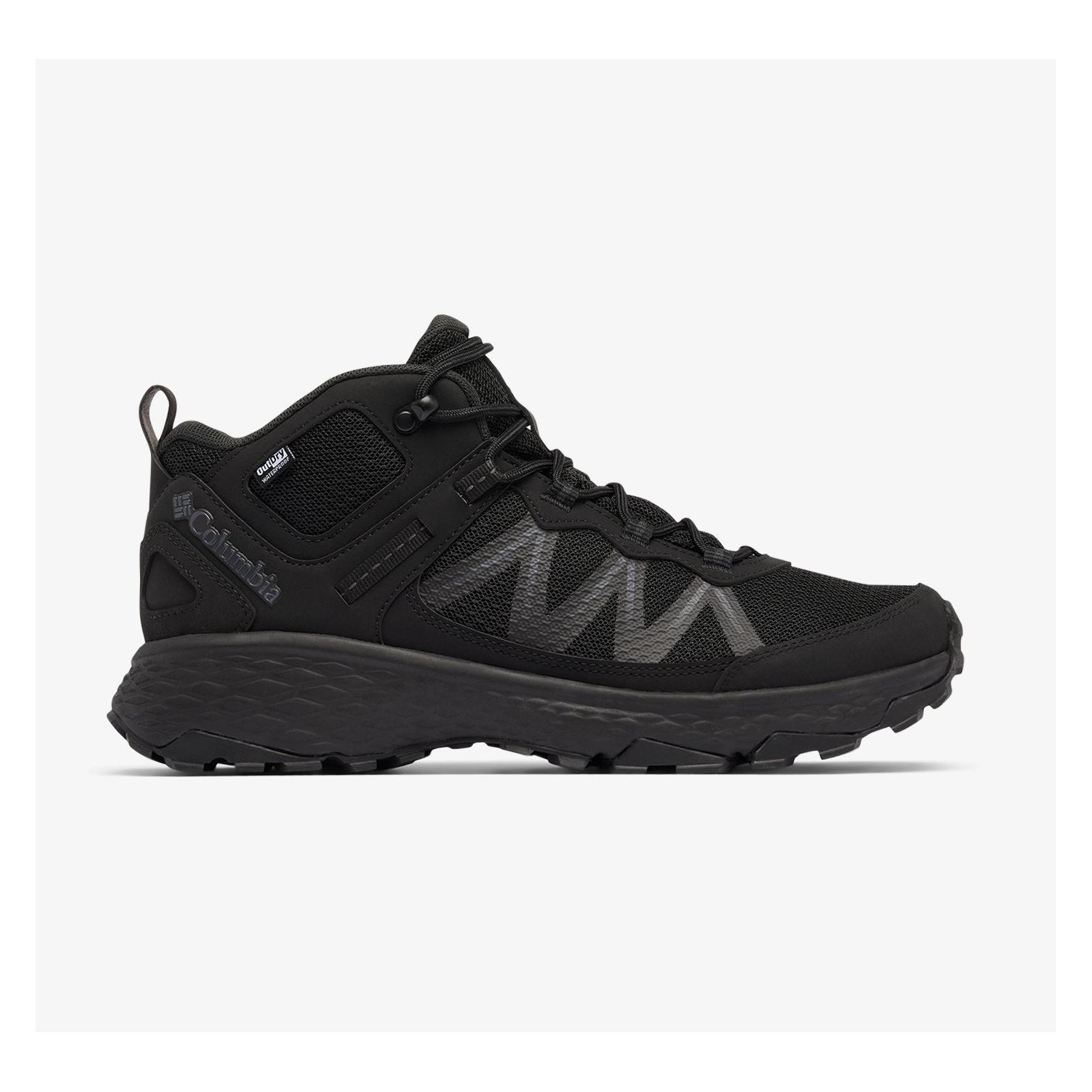 Columbia Wanderschuhe Peakfreak Rush Mid Outdry - black/shark (41) (2126591012)