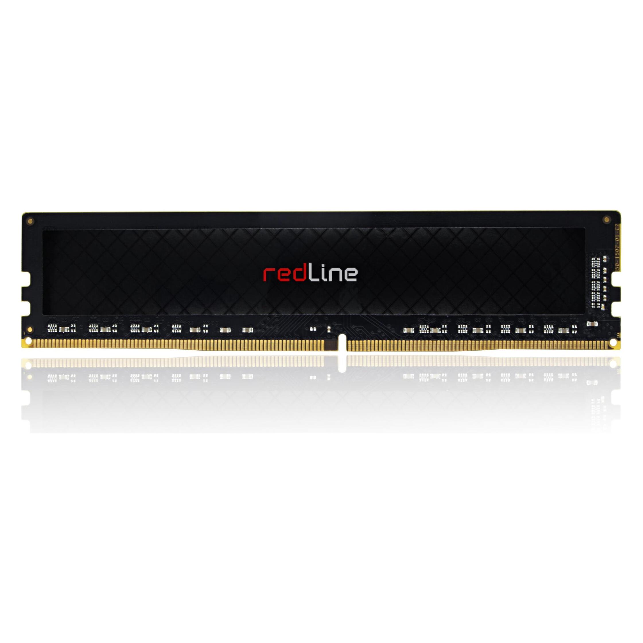 Mushkin DDR4 8GB PC 3200 CL22 Redline 1,2V single intern retail (1 x 8GB, 3200 MHz, DDR4-RAM, DIMM) (MRE4U320NNNF8G)