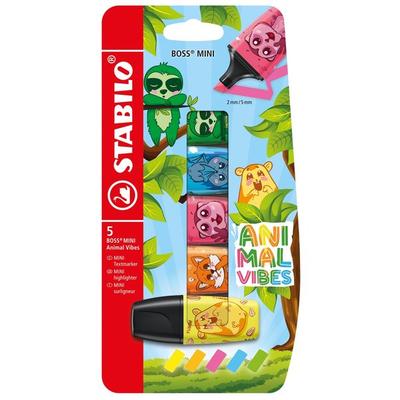 STABILO BOSS ORIGINAL MINI, 5er Set