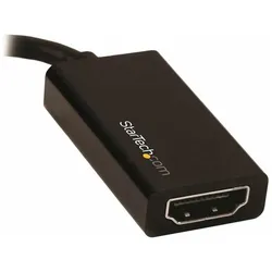 StarTech Mini DisplayPort auf HDMI Adapter - 4K mDP zu HDMI Konverter - UHD 4K 60Hz (HDMI), Video Adapter, Schwarz