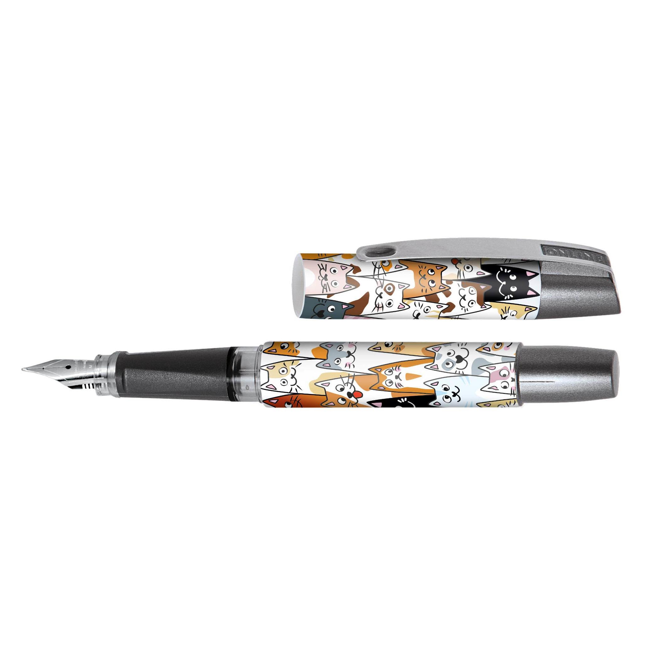 Online Füllhalter Campus II 0.5mm 61337/3D Fluffy Cats (1x) (61337/3D)