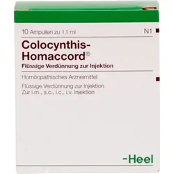 COLOCYNTHIS HOMACCORD Ampullen 10 St