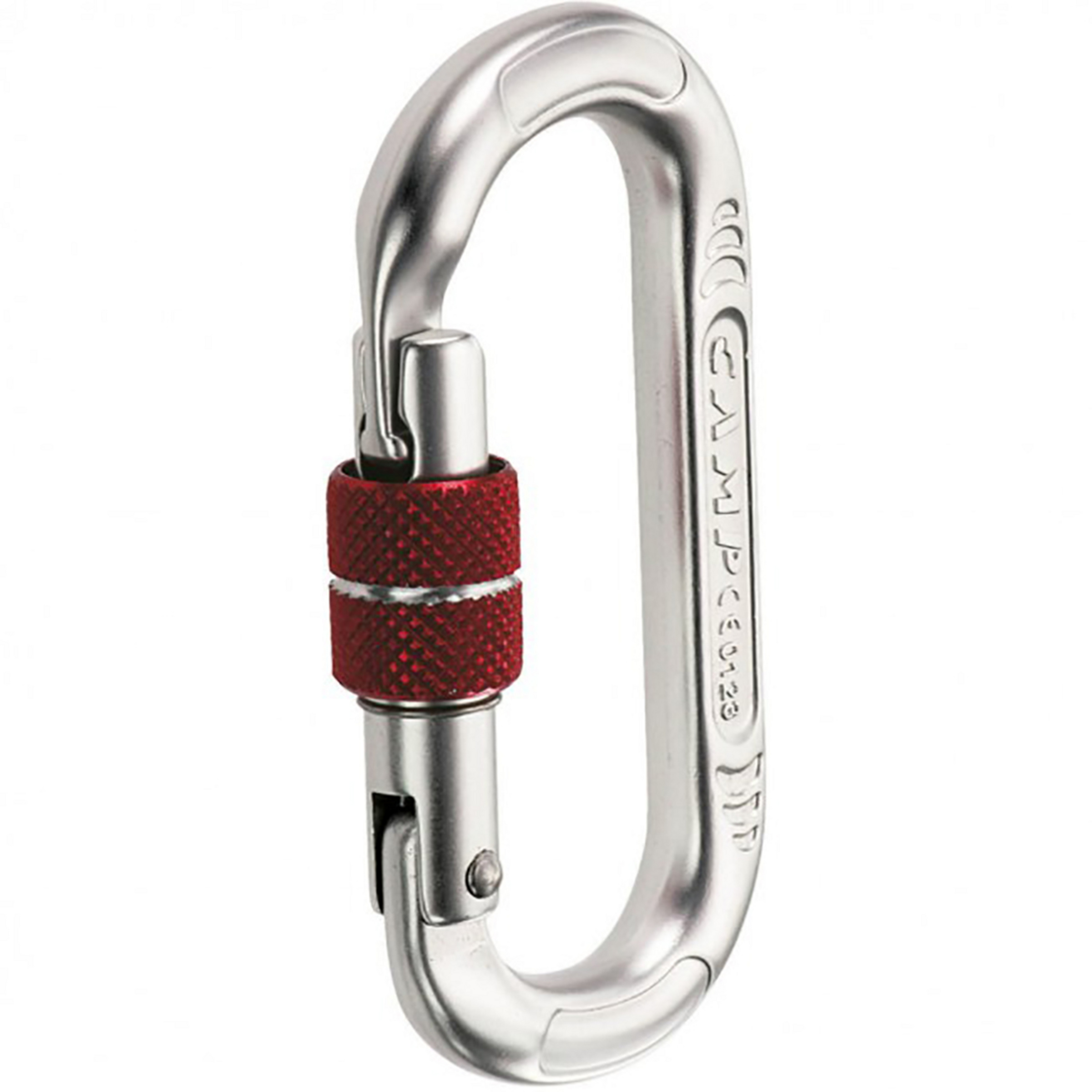 Camp Compact Oval Lock Karabiner Karabiner silber Alpinklettern