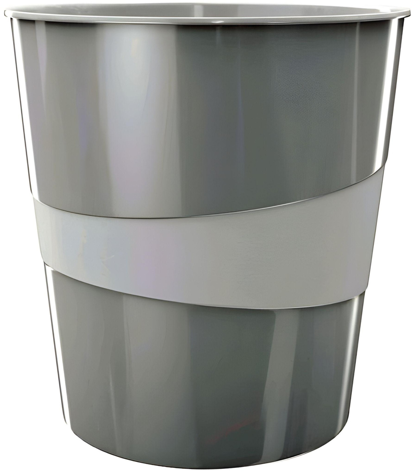 Leitz WOW Prullenbak 15 liter parelwit