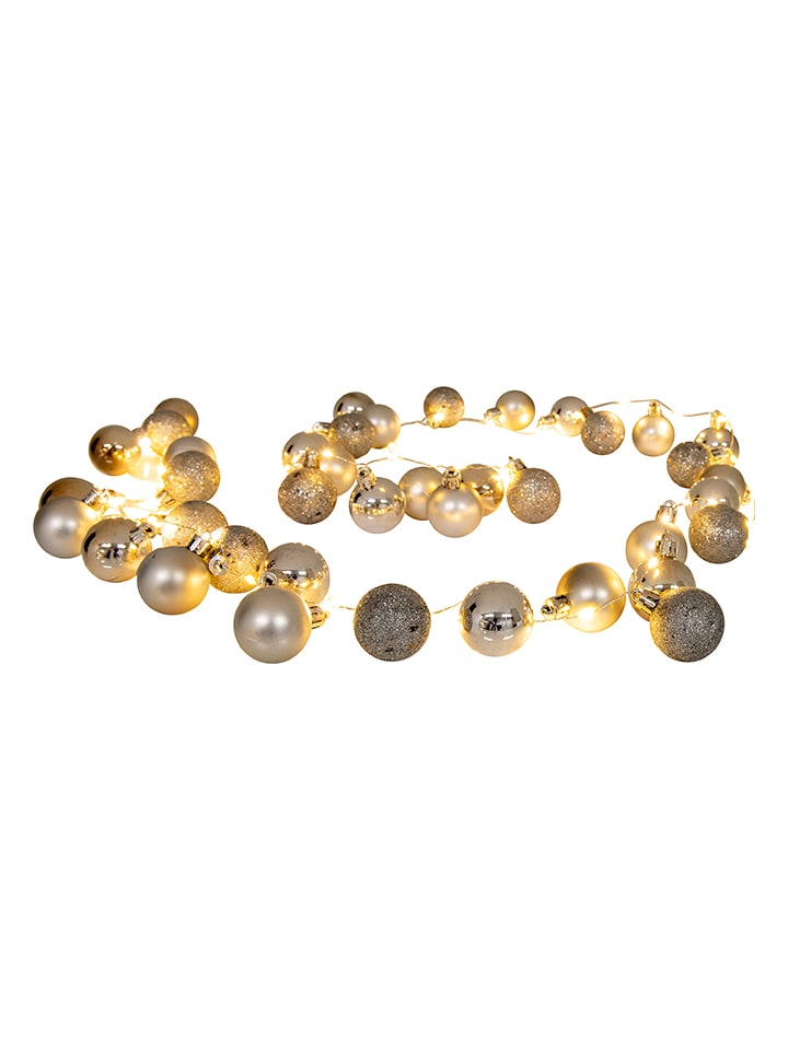 näve LED-Outdoor-Lichterkette in Gold - (L)250 cm - onesize