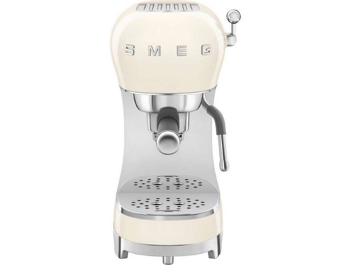 Smeg Siebträgermaschine ECF02CREU Siebträgermaschine creme