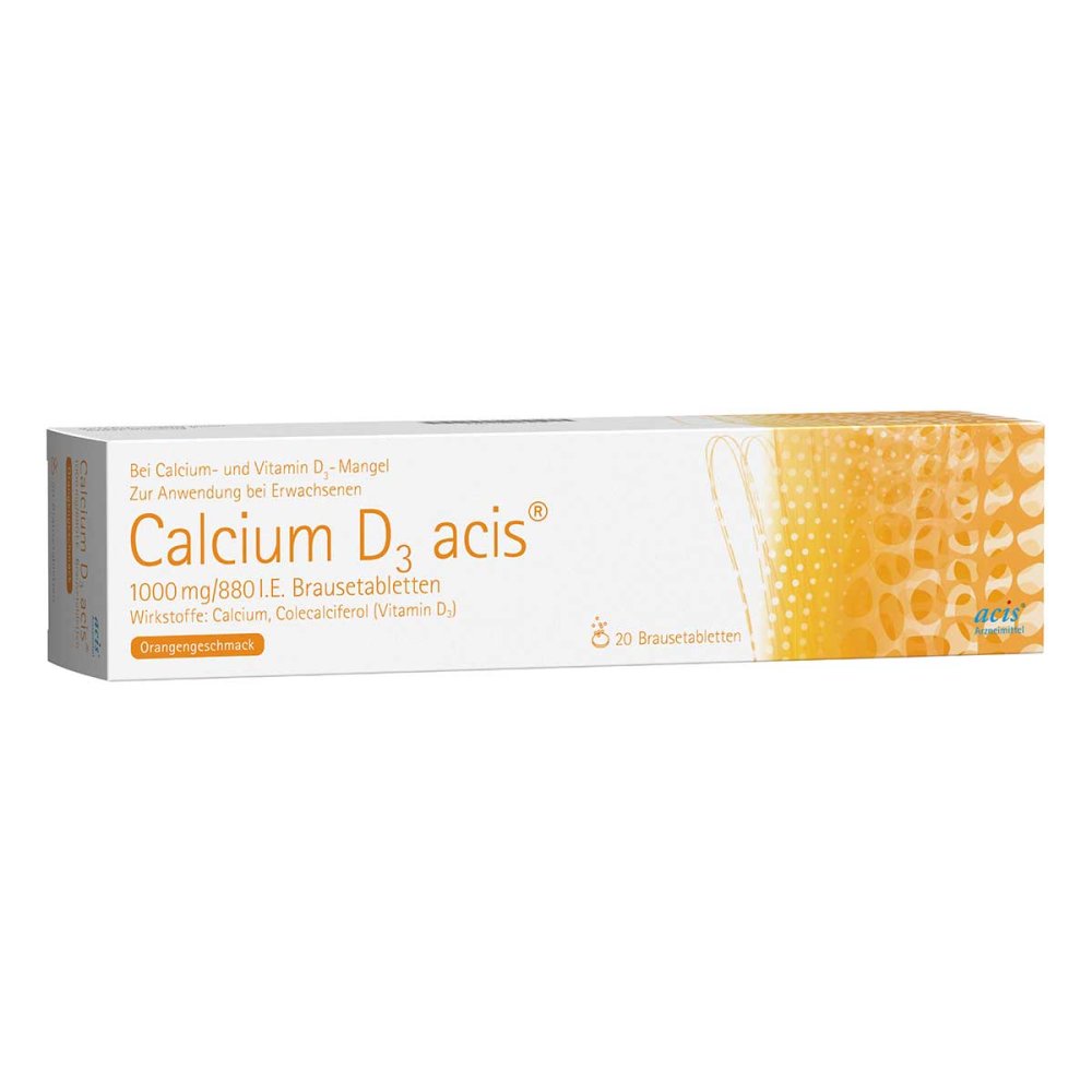 MIBE GmbH Arzneimittel Calcium D3 acis 1000mg/880 internationale Einheiten 02842708