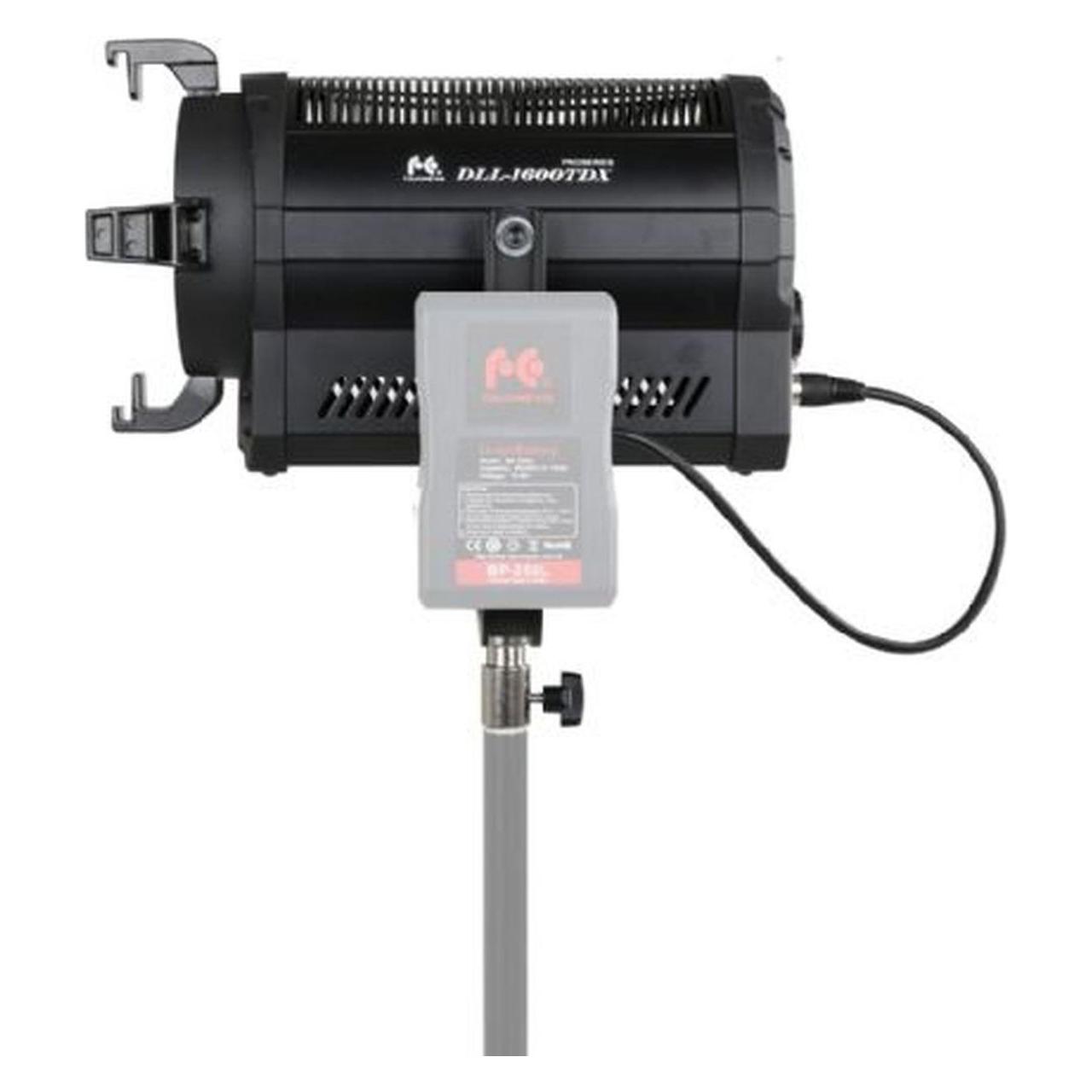 Falcon Eyes Bi-Color LED Spot Lampe Dimmbar DLL-1600TDX auf 230V oder Akku (Studioleuchte, Videoleuchte) (290829)