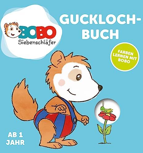 J.E.P. Animation - Bobo Siebenschläfer - Gucklochbuch Kinderbuch ab 1 Jahr: Farben lernen mit Bobo - Preis vom 30.09.2026 09:01:18 h