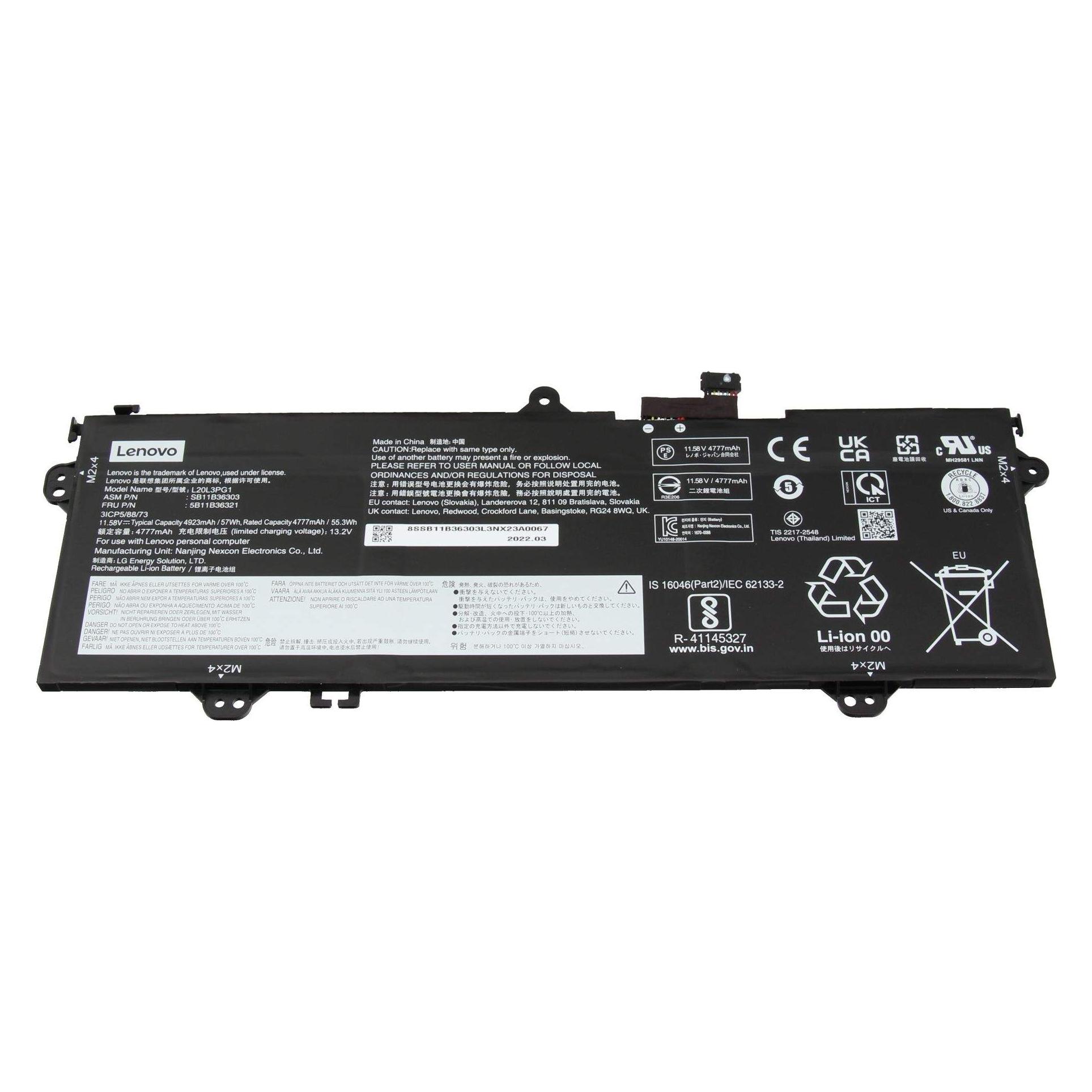 Lenovo FRU 14e Gen2 SP/A L20M3PG1 (3 Zellen) (5B11B36315)