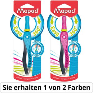 Maped Zirkel 181510, KID Z Agility, Einsatzzirkel, farbig sortiert