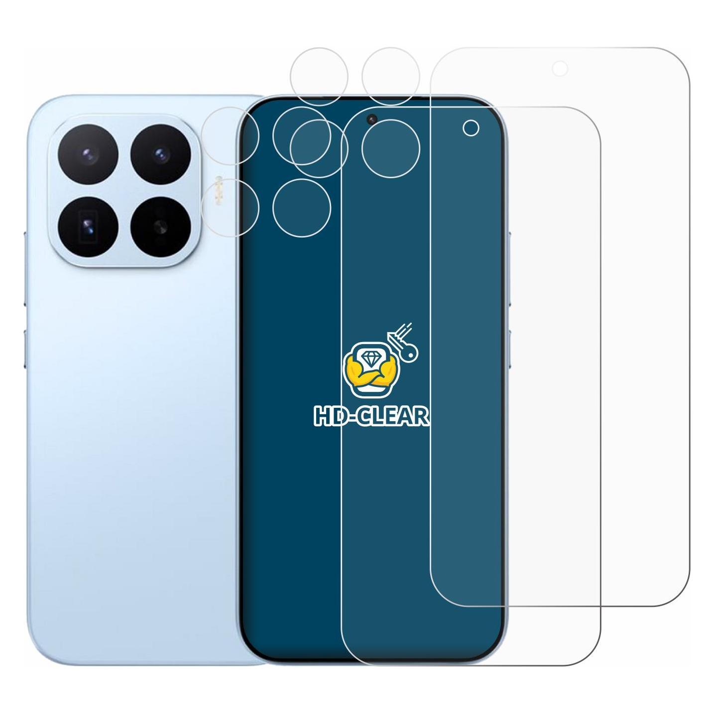 Brotect Schutzfolie für Xiaomi 17T (Display+Kamera) Displayschutz Displayschutzfolie Folie Klar Transparent (2 Stk., Xiaomi 17) (1863321)