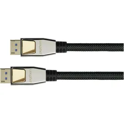 Good Connections DisplayPort — DisplayPort (3 m), Videokabel, Schwarz