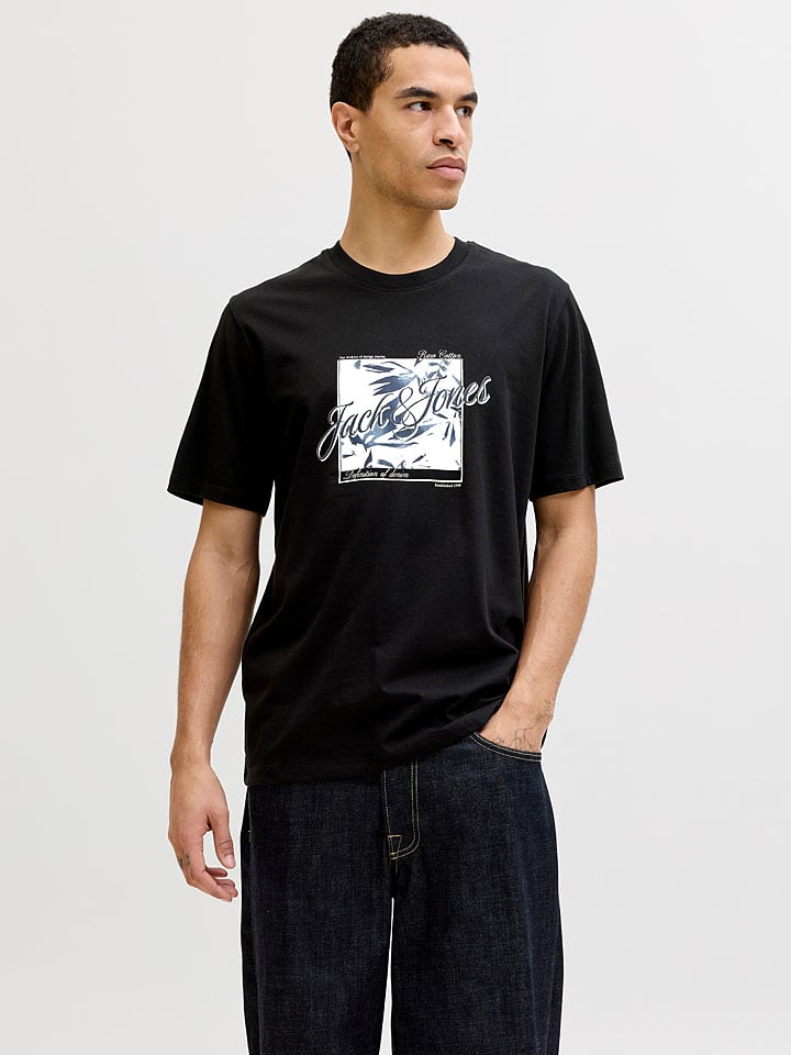 Jack & Jones Shirt "Honolulu" in Schwarz - M