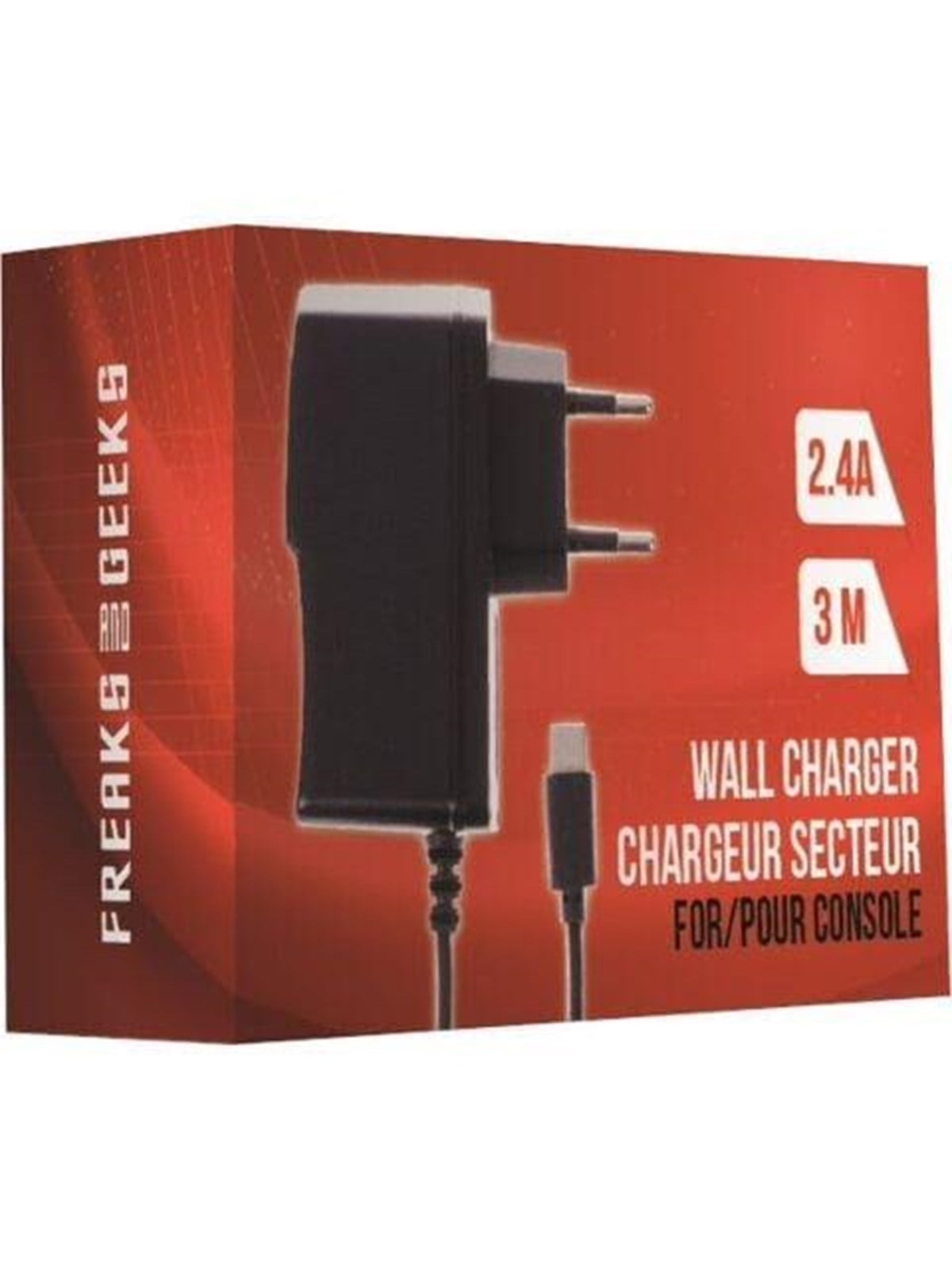 Freaks And Geeks Console Charger 3m - Ladegerät - Nintendo Switch